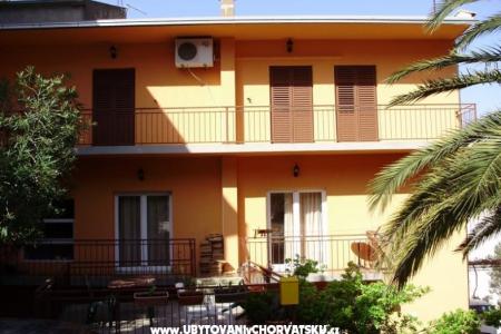 Appartementen Tri palme Tucepi Kroatië