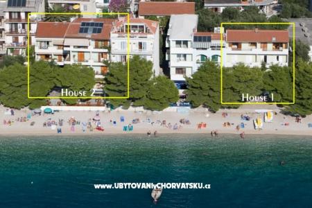 Appartementen Mihaljević Tucepi Kroatië