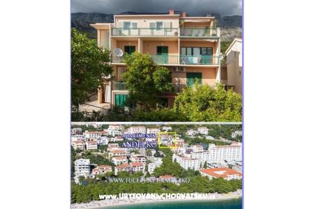 Appartementen Šimun Tucepi Kroatië