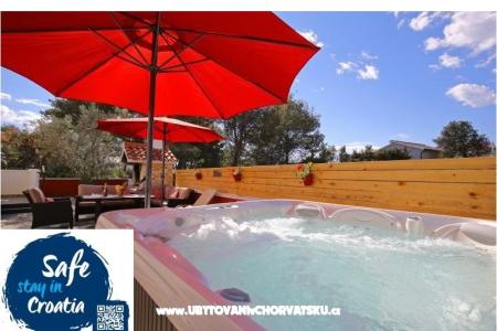 Huis Peša eiland Vir Kroatië