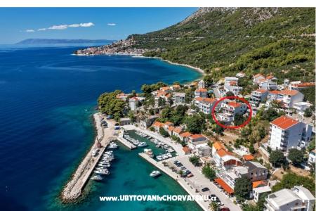 Appartementen Luka Zivogosce Kroatië
