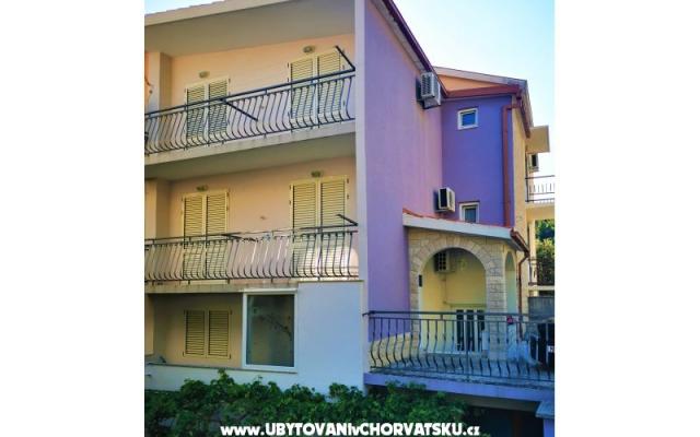 Appartementen Krvavica – Accommodatie Baska Voda Kroatië