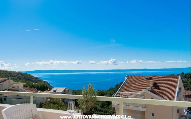 Appartementen Maslina – Accommodatie Baska Voda Kroatië