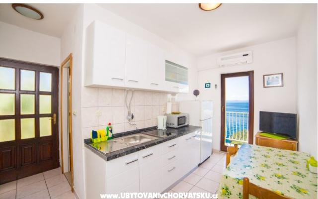 Appartementen with sea view – Accommodatie Baska Voda Kroatië