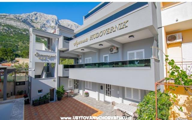 Appartementen Hudovernik – Accommodatie Baska Voda Kroatië