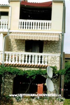Appartementen Kvarantan i Karabatić  – Accommodatie Biograd Kroatië