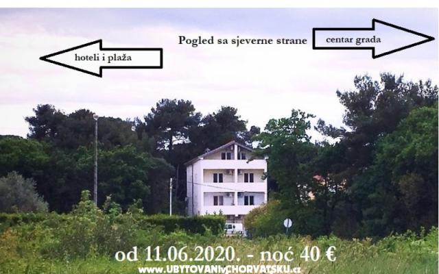 Appartementen Vranela – Accommodatie Biograd Kroatië