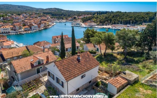 Appartement Toni Milna  – Accommodatie eiland Brac Kroatië