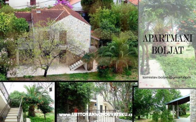 Appartementen Boljat – Accommodatie eiland Brac Kroatië