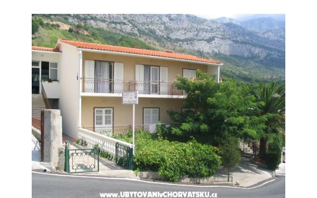 Appartementen LU-KA – Accommodatie Brela Kroatië