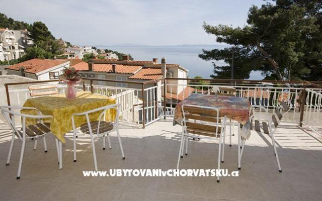 Appartementen Milenko – Accommodatie Brela Kroatië