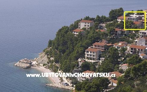 Appartementen Tomaš - Brela – Accommodatie Brela Kroatië