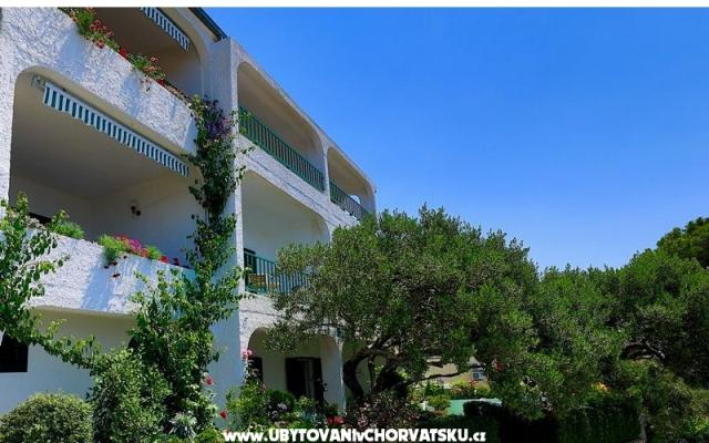 Appartementen Ribičić – Accommodatie Brela Kroatië