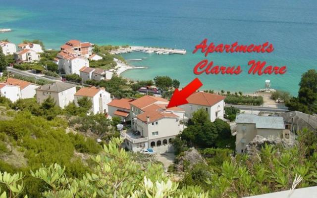 Appartementen Clarus Mare – Accommodatie Dugi Rat Kroatië