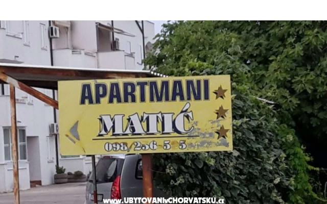 Appartementen Matic – Accommodatie Sv. Filip i Jakov Kroatië