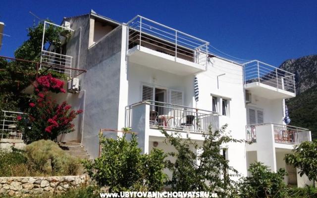 Appartementen Dubravka Lozic – Accommodatie Gradac – Podaca Kroatië