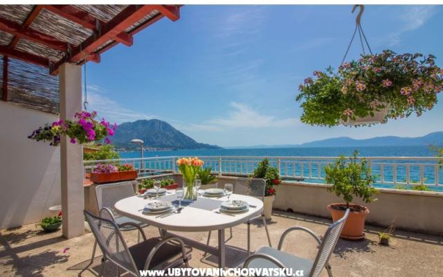 Appartementen Martičić  – Accommodatie Gradac – Podaca Kroatië