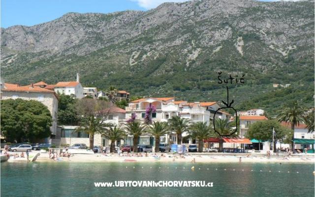 Vila Shutic Gradac – Accommodatie Gradac – Podaca Kroatië