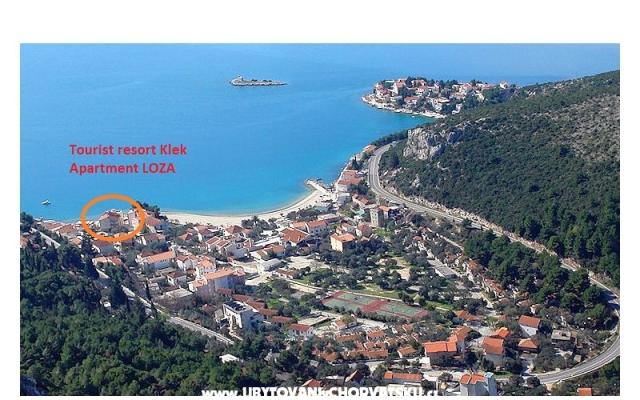 Appartement Mijoc (Loza) – Accommodatie Klek Kroatië