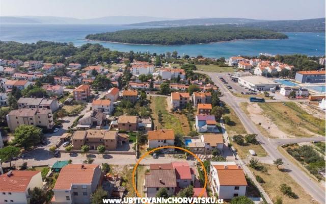 Appartementen Bačani-Punat  – Accommodatie eiland Krk Kroatië