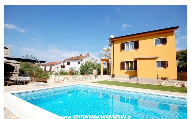 Huis Sertic – Accommodatie eiland Krk Kroatië