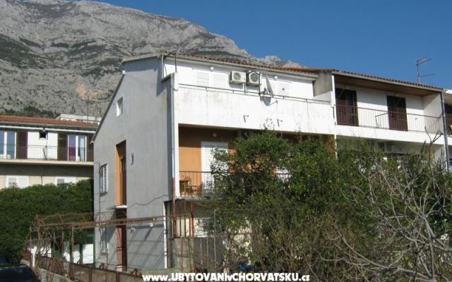  Appartementen  Ante – Accommodatie Makarska Kroatië