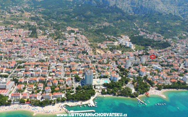 Appartement Glavicic – Accommodatie Makarska Kroatië