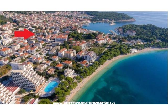 Appartement Jurisic – Accommodatie Makarska Kroatië
