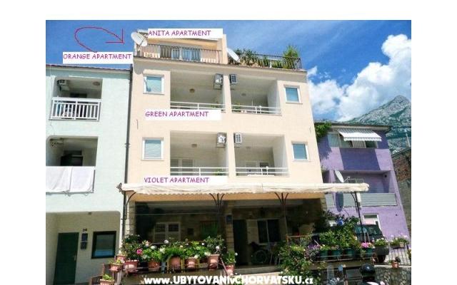 Huis Vujčić – Accommodatie Makarska Kroatië
