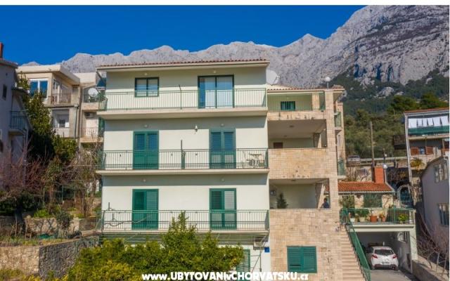 Appartementen Villa Bešker – Accommodatie Makarska Kroatië