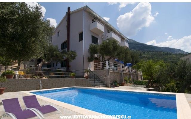 De Lux Appartementen-SWIMMING POOL – Accommodatie Makarska Kroatië