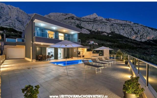Villa with private Pool – Accommodatie Makarska Kroatië