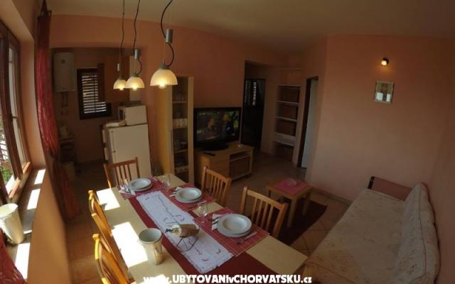 Appartementen  Tonka, Ines i Nika – Accommodatie Maslenica Kroatië