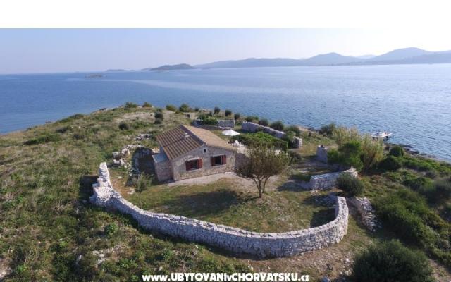 Ravna Sika Island Huis – Accommodatie eiland Murter Kroatië