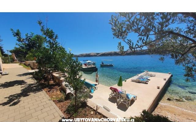 Ariela op het strand – Accommodatie Novalja - Pag Kroatië