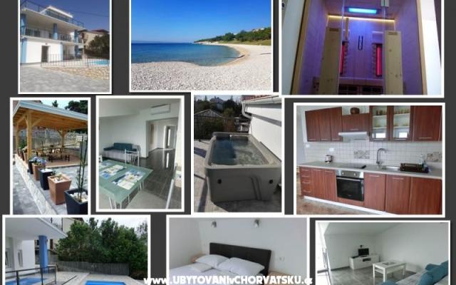 Appartementen Bribirska – Accommodatie Novi Vinodolski Kroatië