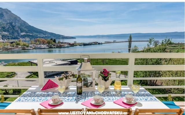 Appartement Cetina – Accommodatie Omis Kroatië