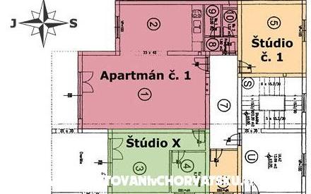 Appartementen Baracom – Accommodatie Omis Kroatië