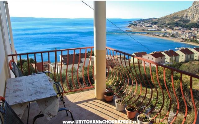 Appartementen Cera – Accommodatie Omis Kroatië