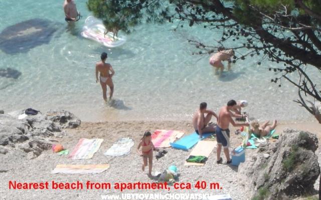 Appartementen Mira – Accommodatie Omis Kroatië