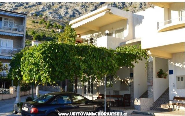 Appartementen Rođo – Accommodatie Omis Kroatië