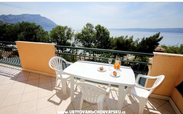 Appartementen Villa Dalmas  – Accommodatie Omis Kroatië