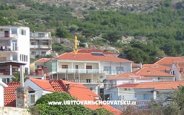 Appartement Branko – Accommodatie Omis Kroatië