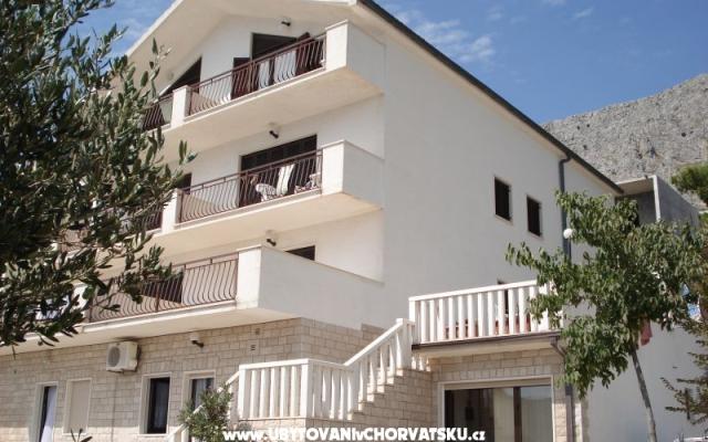 Appartementen Mladina – Accommodatie Omis Kroatië