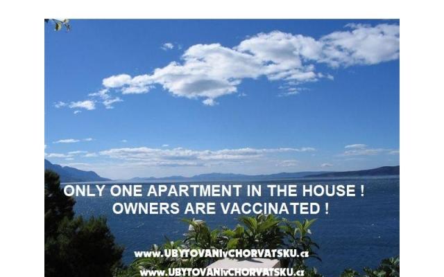 Appartement Vesna – Accommodatie Omis Kroatië