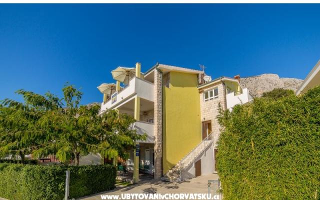 Appartementen Zora – Accommodatie Omis Kroatië