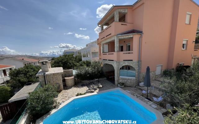 Ana apartments &amp; pool – Accommodatie eiland Pag Kroatië