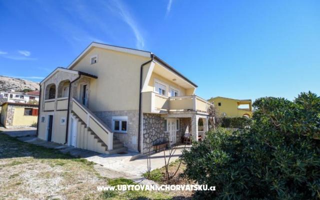 Appartementen Lana – Accommodatie eiland Pag Kroatië
