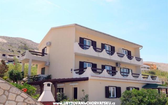 Appartementen Valentić – Accommodatie eiland Pag Kroatië