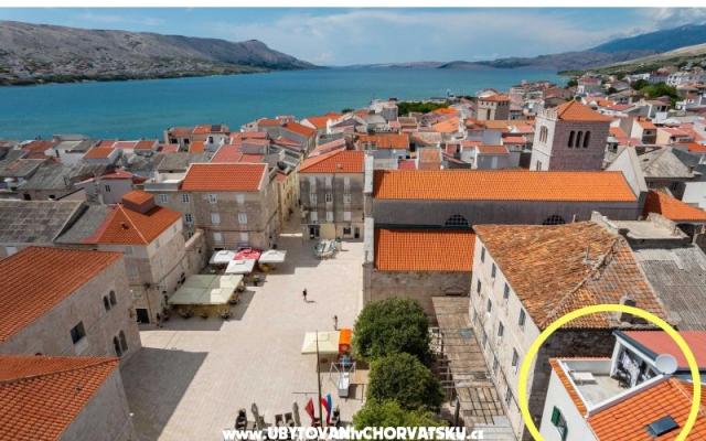 Appartement Valentino  – Accommodatie eiland Pag Kroatië